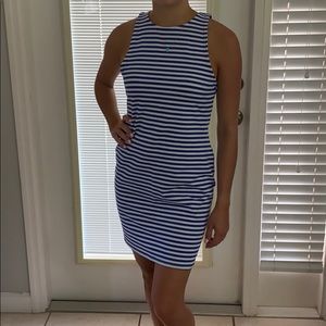 perfect for game day stripped dress
